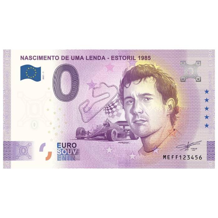Nascimento de uma Lenda - Estoril 1985 (Ayrton Senna) MEFF 2021-1 ANNIVERSARY
Ref: 112-A