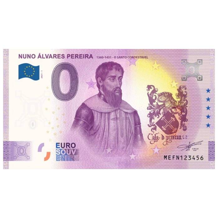 Nuno Álvares Pereira 1360-1431 O Santo Condestável MEFN 2021-1
Ref: 113