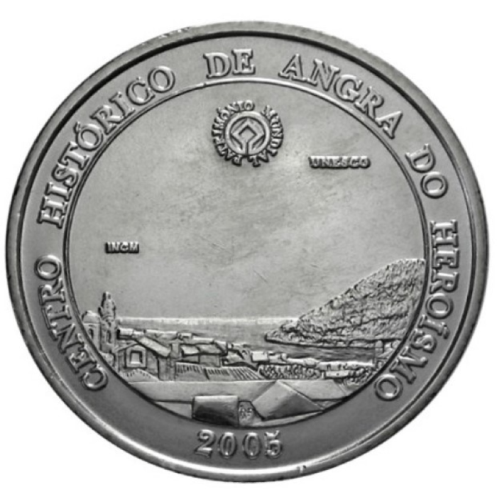 5€ 2005 Angra do Heroísmo PRATA