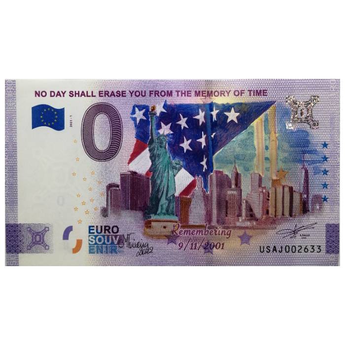 USA: No Day Shall Erase You From The Memory of Time (remembering 9/11/2001) (pintada por Manuel Teixeira)