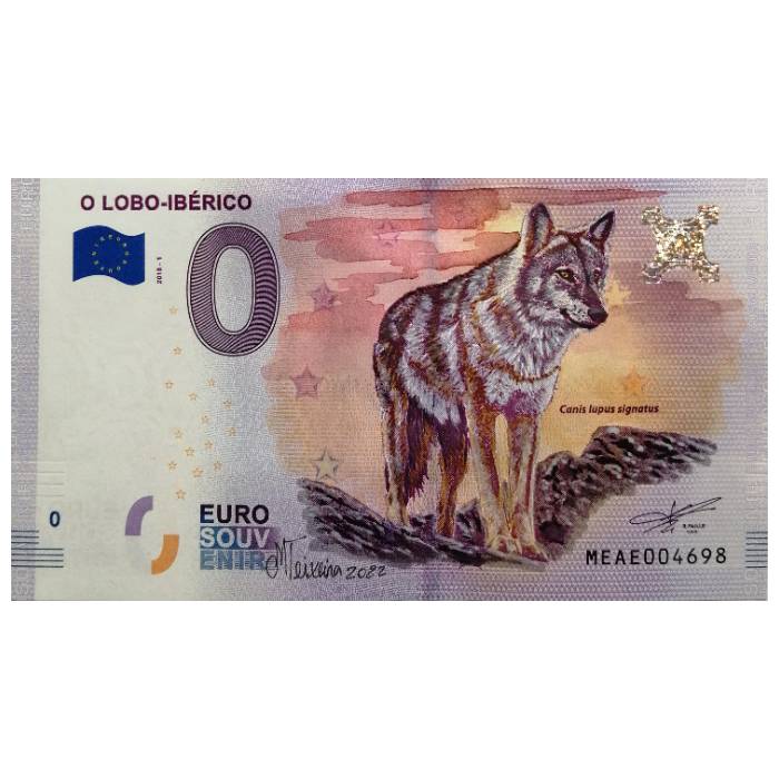 O Lobo Ibérico MEAE 2018-1 (pintada por Manuel Teixeira)
Ref: 9-2
