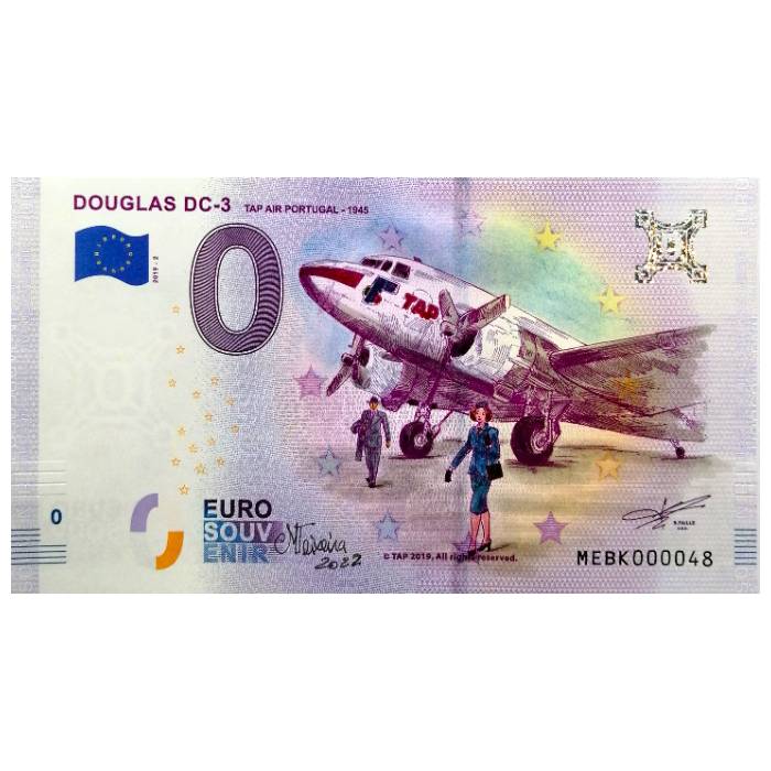 Douglas DC3: TAP Air Portugal - 1945 MEBK 2019-2 (pintada por Manuel Teixeira)
Ref: 34-2