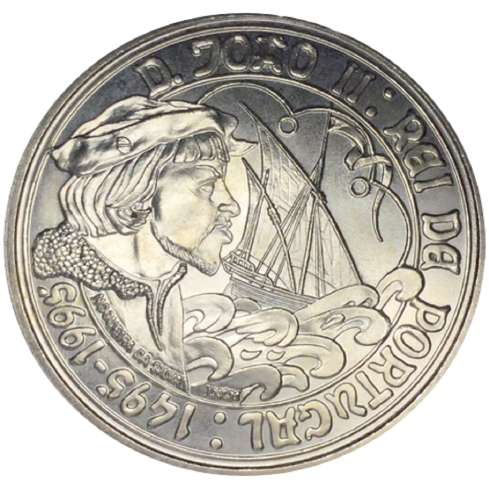 1000 Escudos D. João II 1995 PRATA