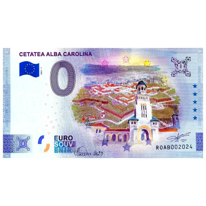 Roménia: Cetatea Alba Carolina 2021 (pintada por Manuel Teixeira)