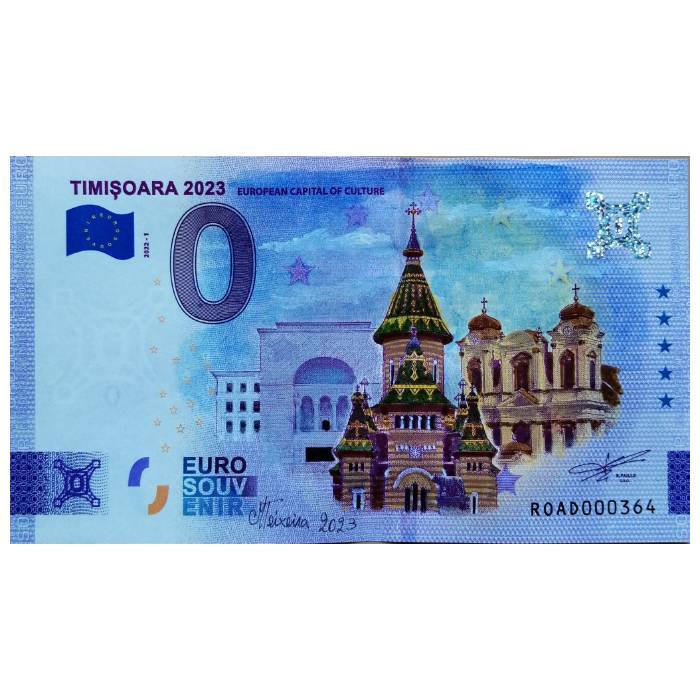 Roménia: Timisoara 2023 - European Capital of Culture 2022 (pintada por Manuel Teixeira)