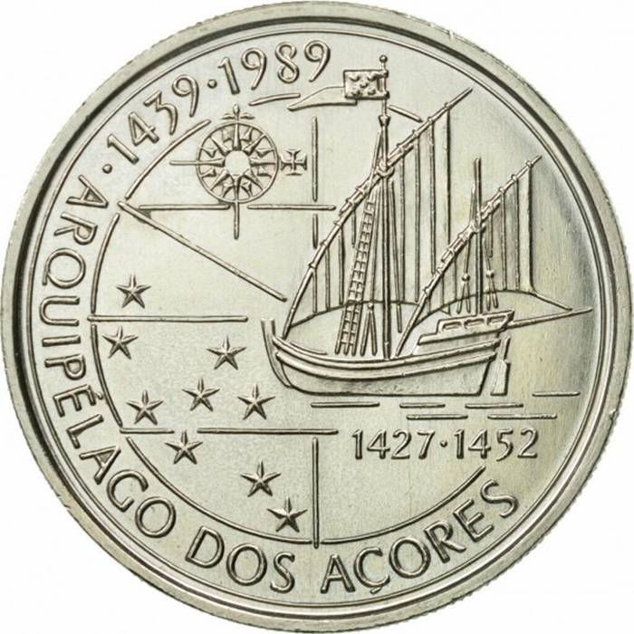 100 Escudos 1989 Arquipélago dos Açores Série II