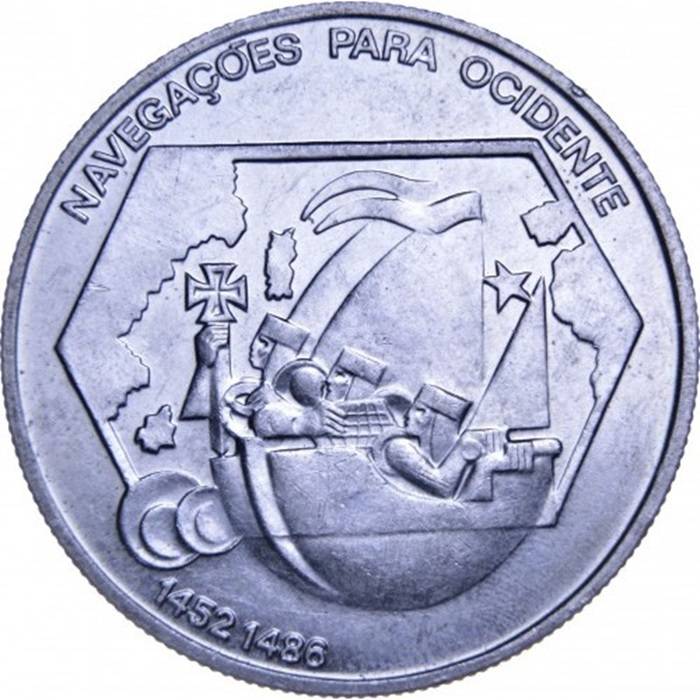 200 Escudos 1991 Navegações para Ocidente Série III