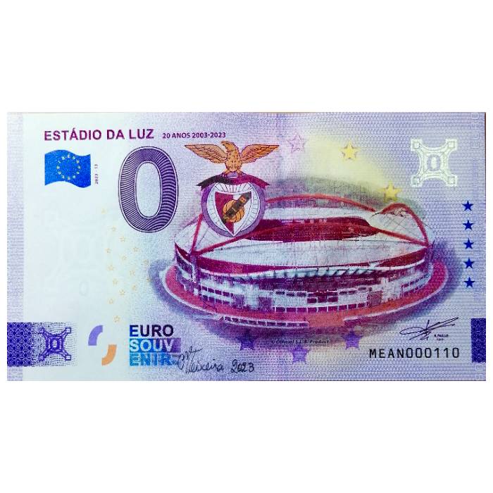 Estádio da Luz - 20 Anos 2023-2023 MEAN 2023-12 (pintada por Manuel Teixeira)
Ref: 158-1