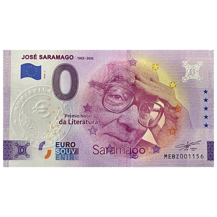 José Saramago 1922-2022 MEBZ 2022-1 (selo branco NumisVilaReal)
Ref: 125-5