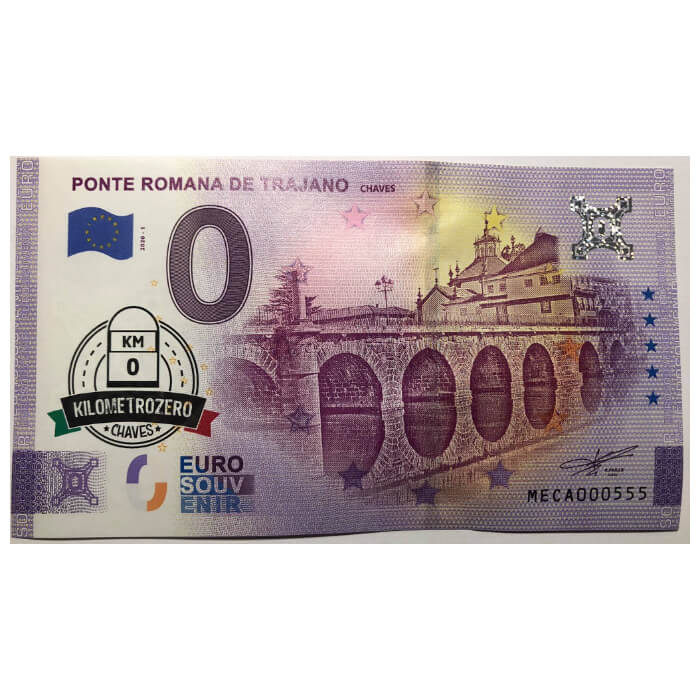 Ponte Romana de Trajano: Chaves MECA 2020-1 (sobreimpressão KilometroZero)
Ref: 87-6