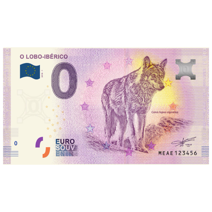 O Lobo Ibérico MEAE 2018-1 (pintada por Manuel Teixeira)
Ref: 9-2
