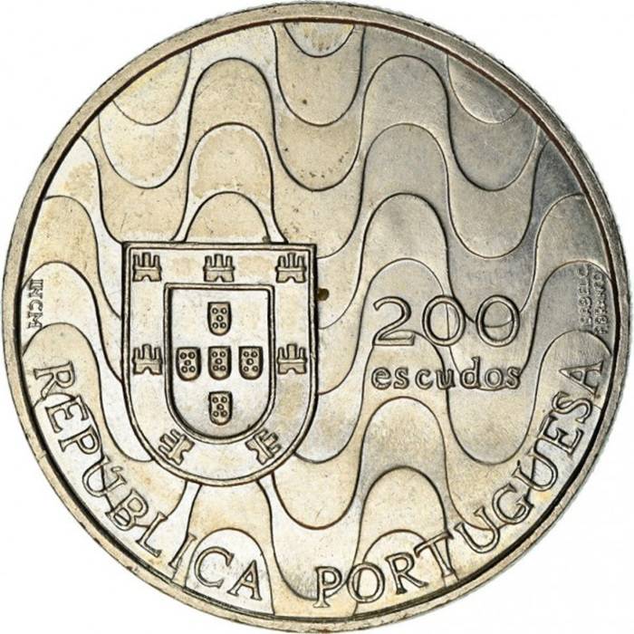 200 Escudos 1992 Presidência da Comunidade Europeia