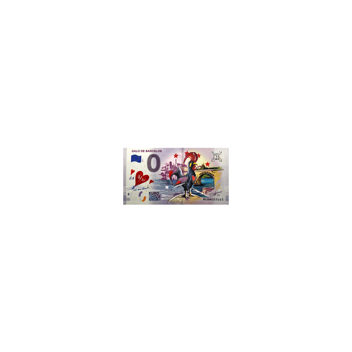 CARTEIRA Galo de Barcelos (pintada por Thierry Mordant) MEBM 2019-1
Ref: 36-c